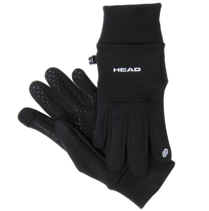 Head: Multi-Sport Gloves with SensaTEC, Black, Large